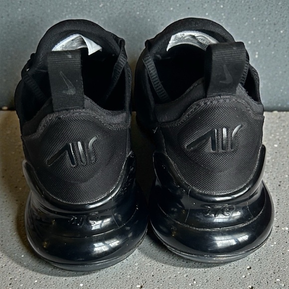 Nike Air Max 270 ‘Triple Black.’ Women’s Sneakers.
Size 7 - Picture 4 of 8